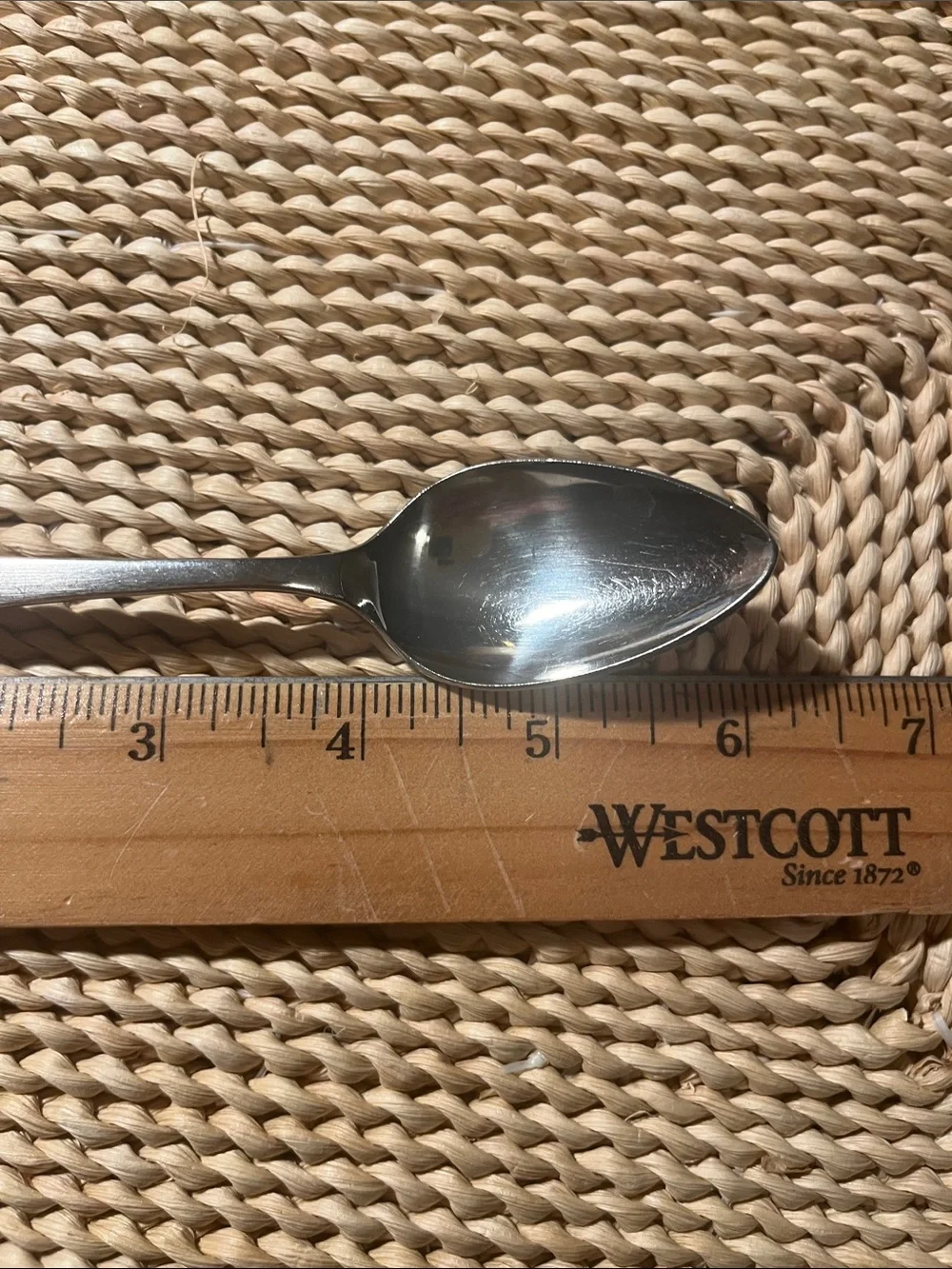 MCM Epic Forged Stainless Small Spoons with Black Handles - Set of 4 Vtg